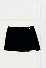 Dani Black Skort with Silver Heart