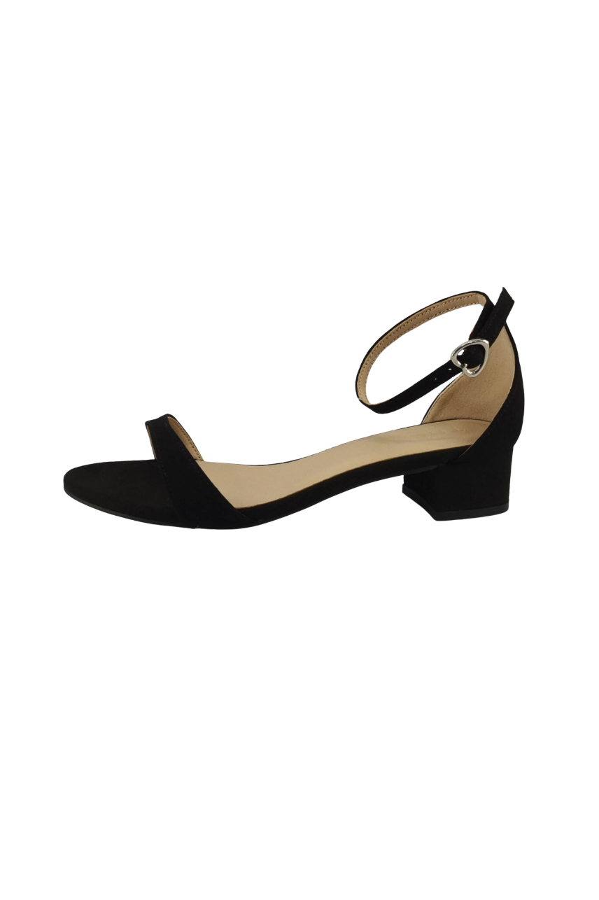 Mischa Black Low Heel