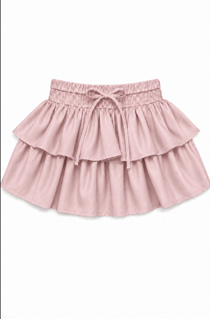 Willow Ballet Pink Satin Skort