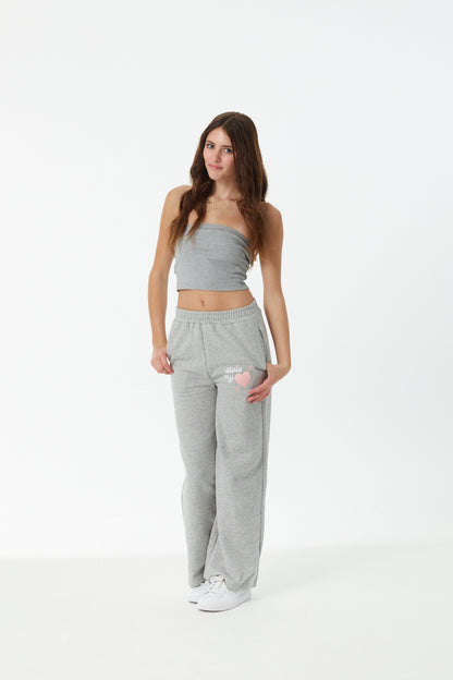 Alexa Grey Tube Top