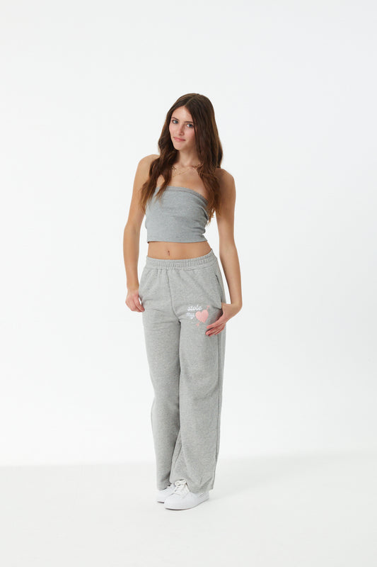 Alexa Grey Tube Top