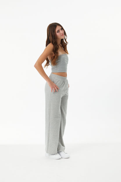Alexa Grey Tube Top