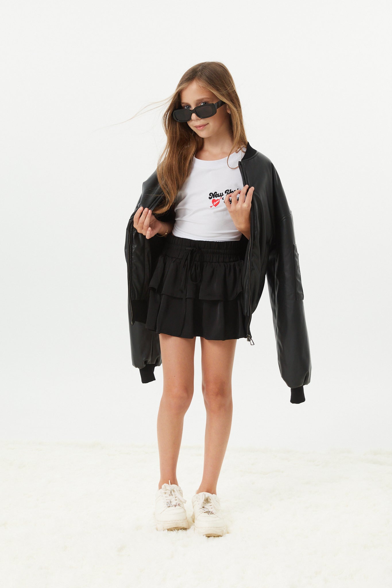 Valley Black Vegan Leather Jacket