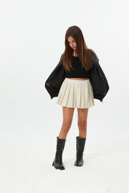 Valley Black Vegan Leather Jacket