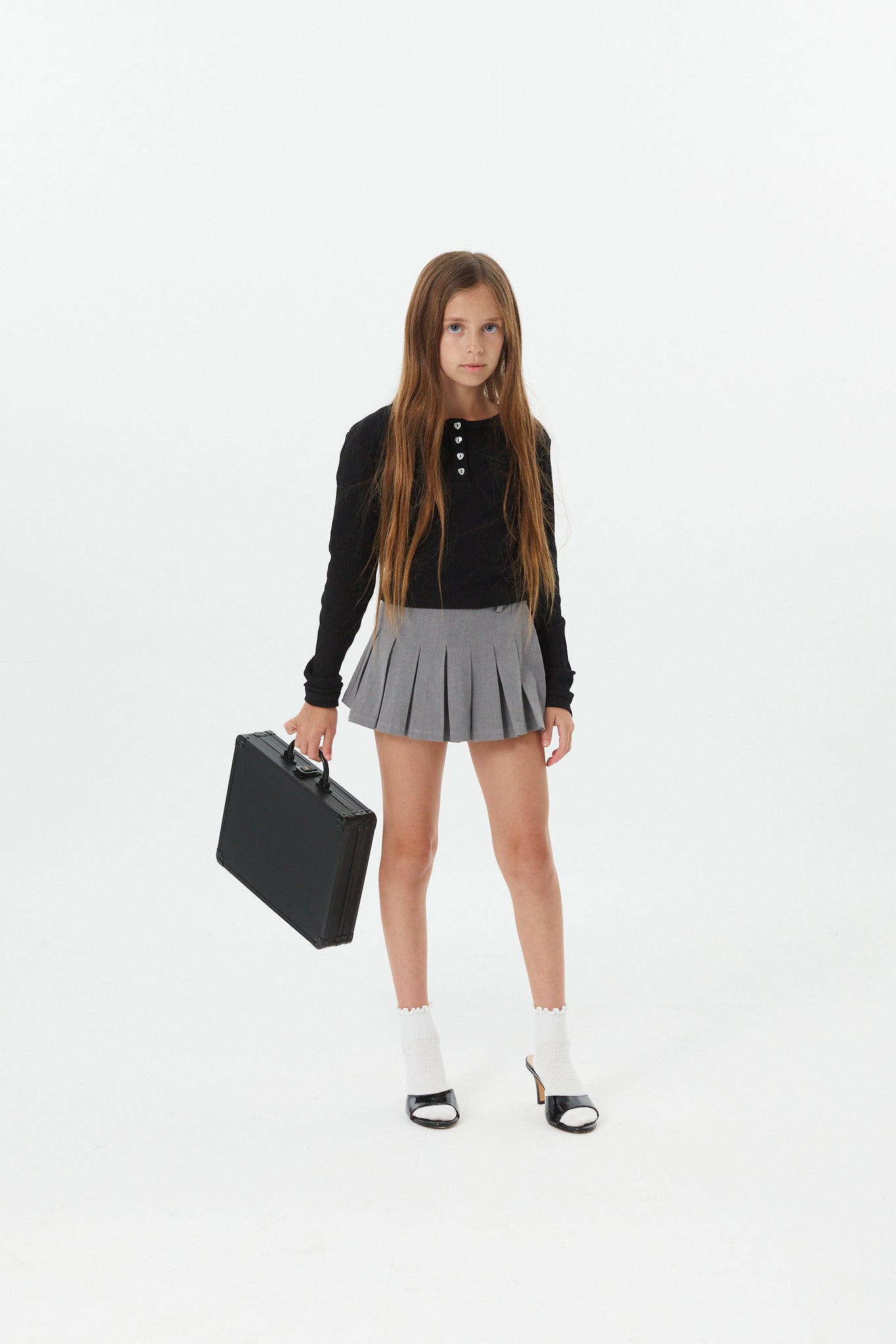 Jane Grey Pleated Skort