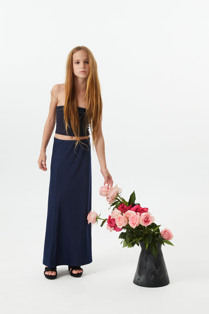 Alexa Navy Tube Top