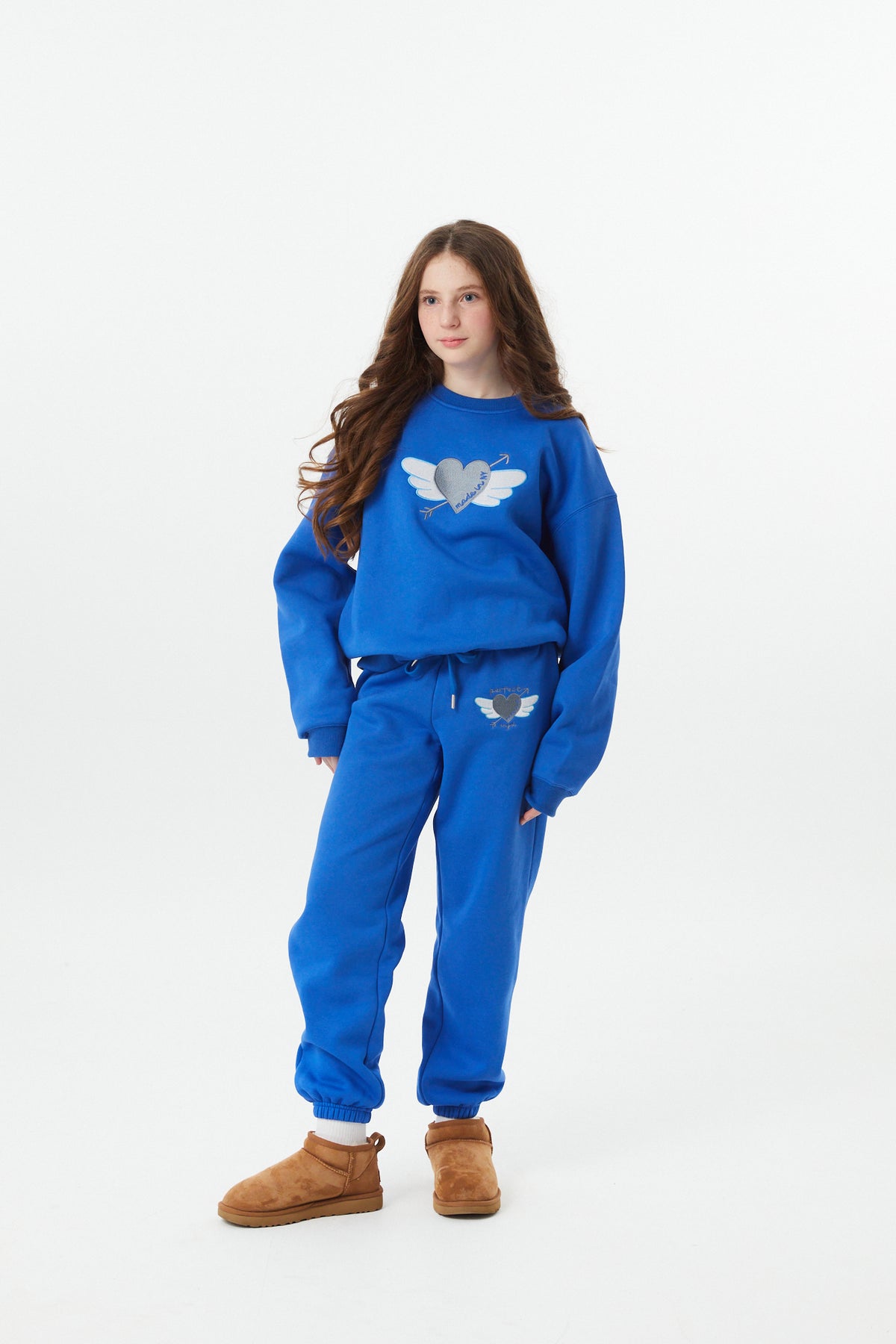 Jessie Royal Blue French Terry Jogger - Perfect Angel