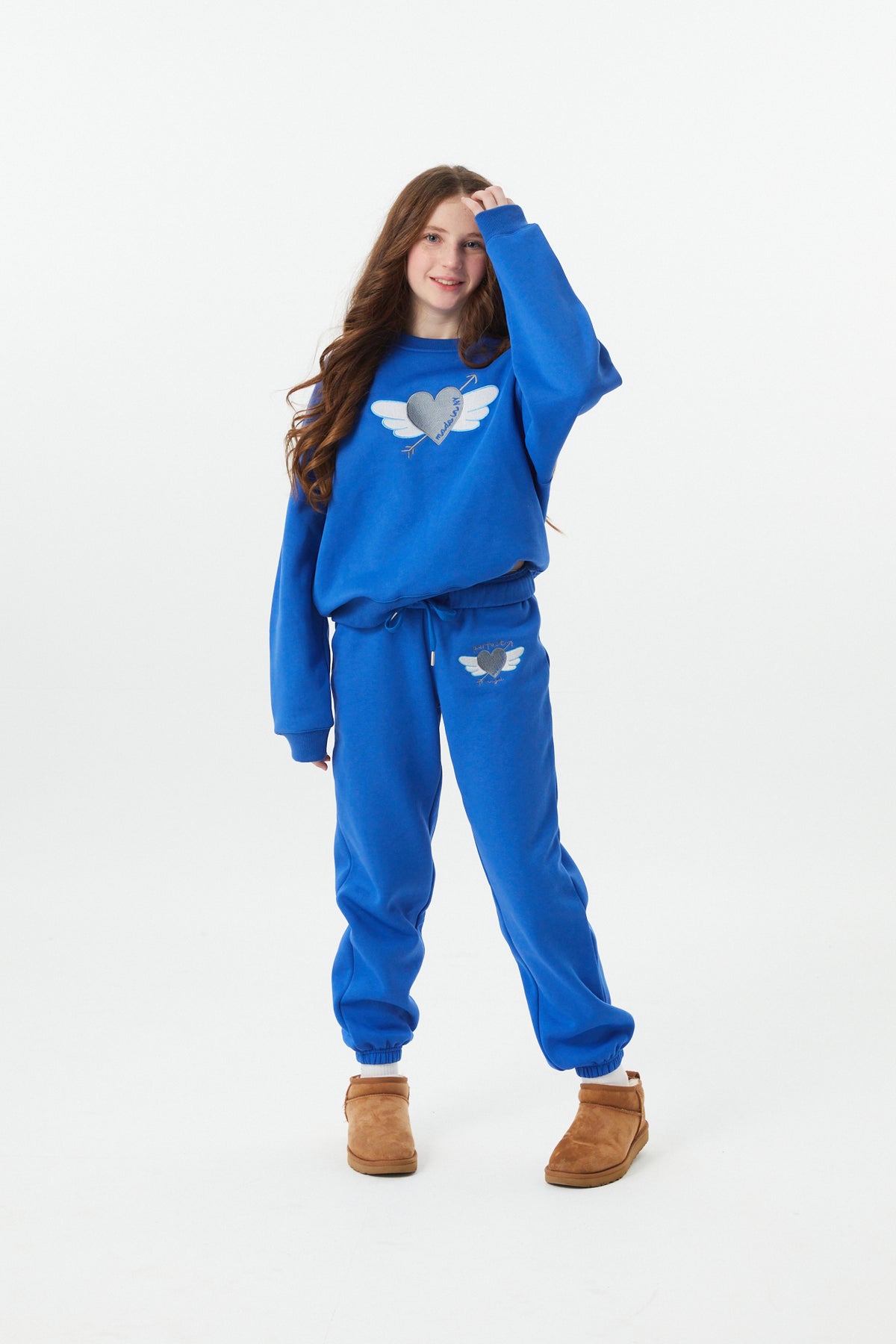 Jessie Royal Blue French Terry Jogger - Perfect Angel
