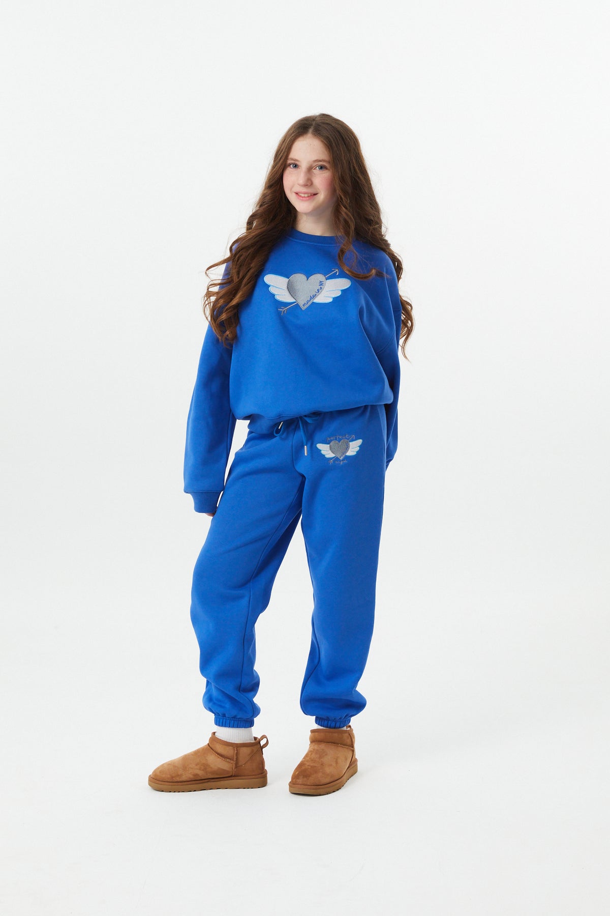 Jessie Royal Blue French Terry Jogger - Perfect Angel