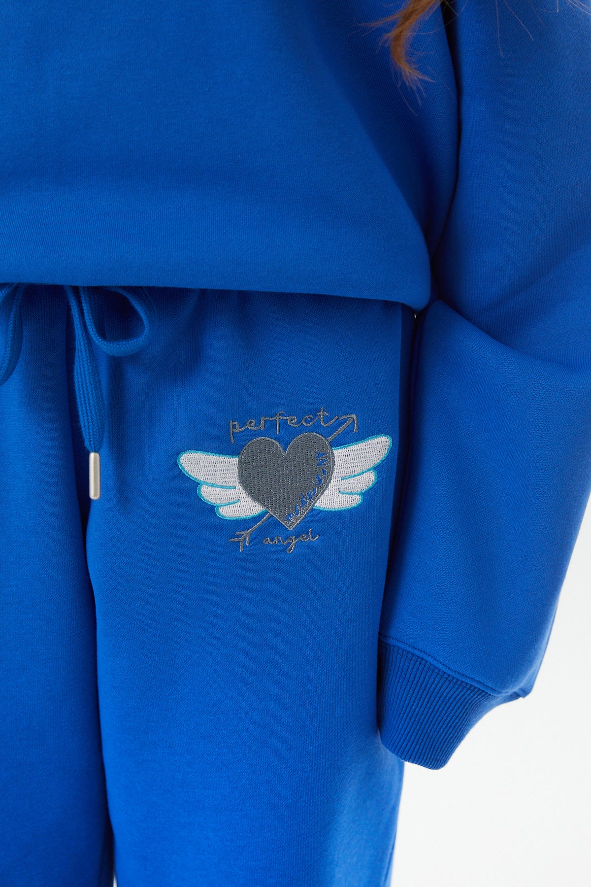 Jessie Royal Blue French Terry Jogger - Perfect Angel