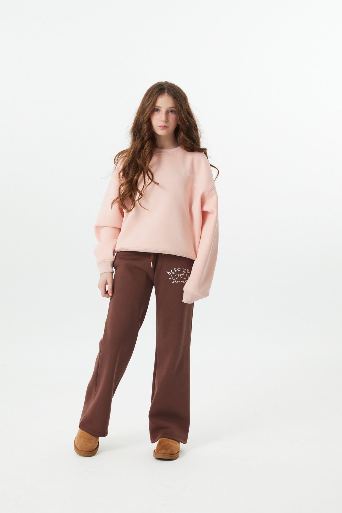 Cami Coco French Terry Wide Leg Jogger - Bisou