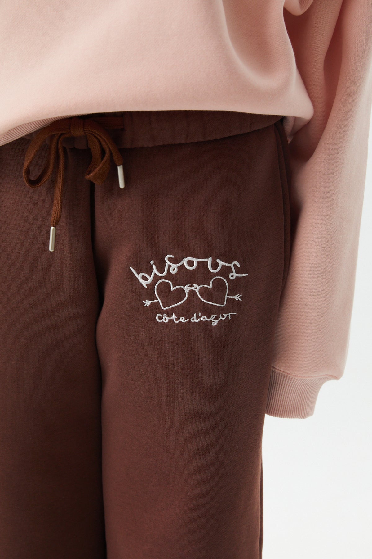 Cami Coco French Terry Wide Leg Jogger - Bisou