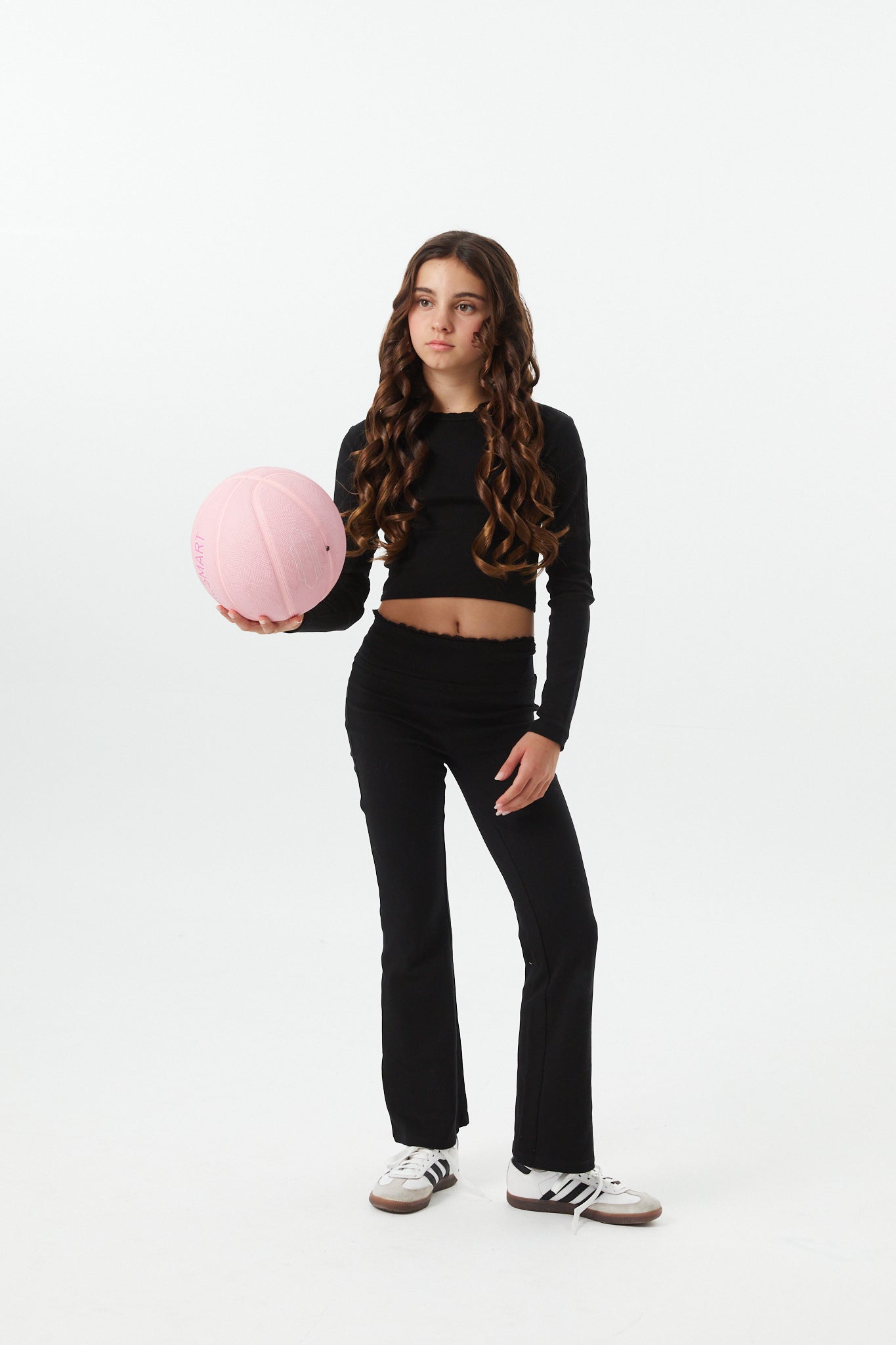 Mae Black Legging Flare