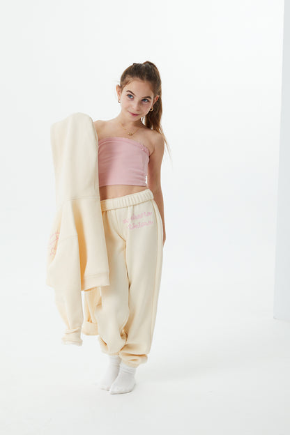 Alexa (long) Ballet Pink Cotton Spandex Longer Tube Top