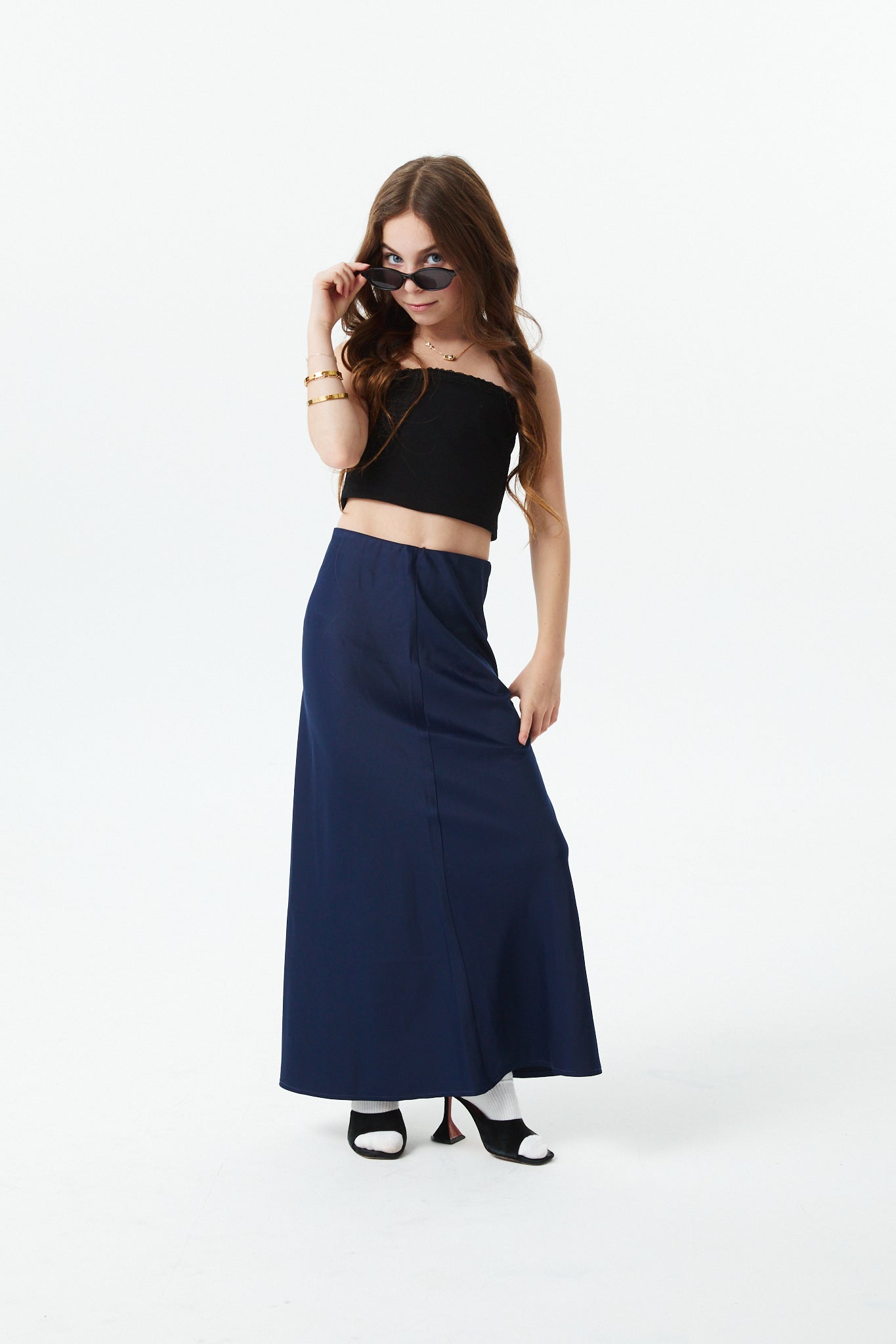 Alexa Black Tube Top