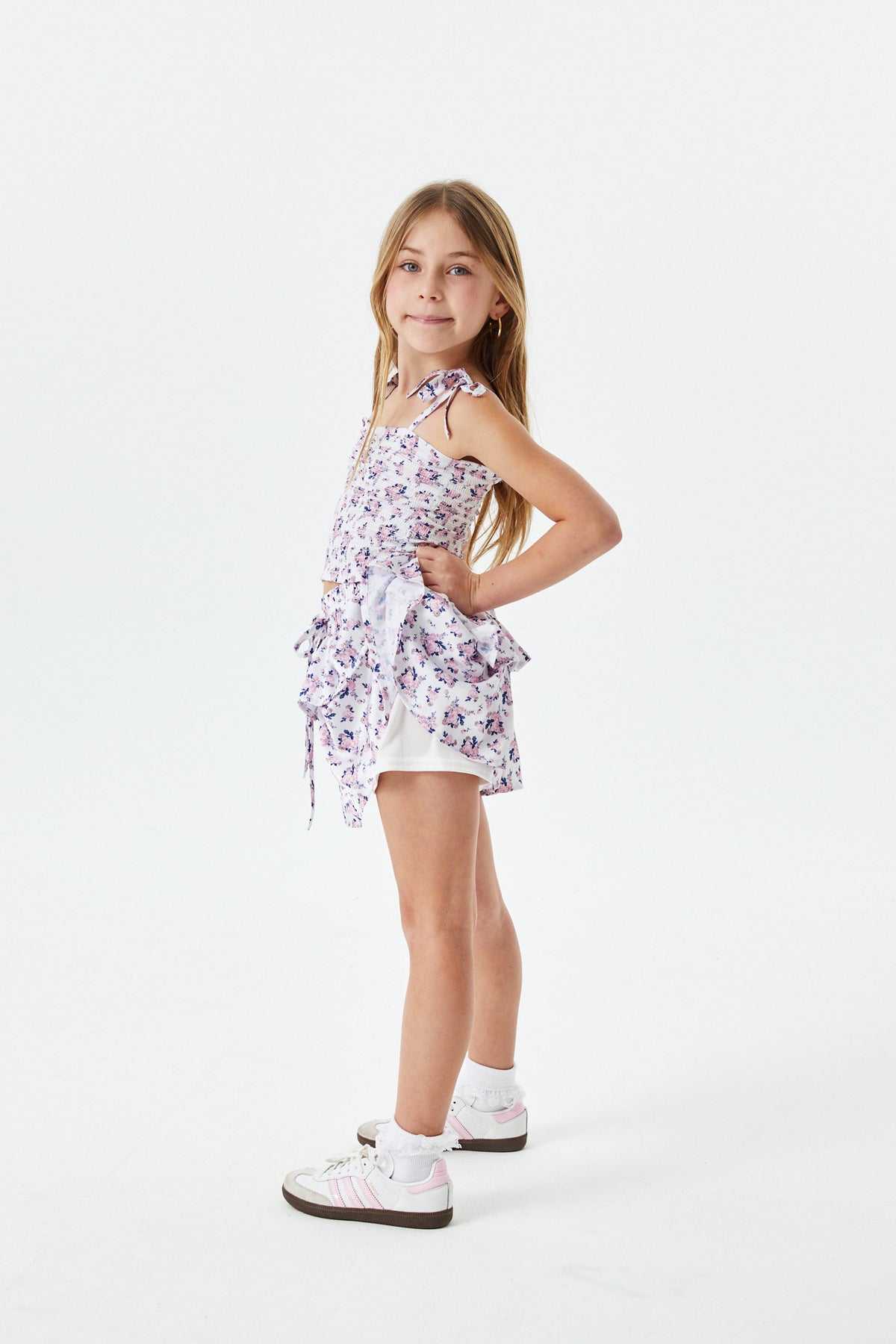Willow Romantic Rose Satin Skort