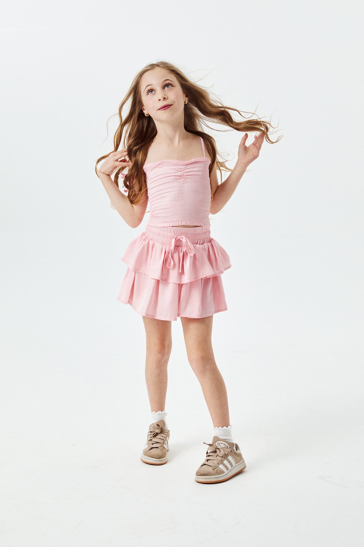 Willow Ballet Pink Satin Skort