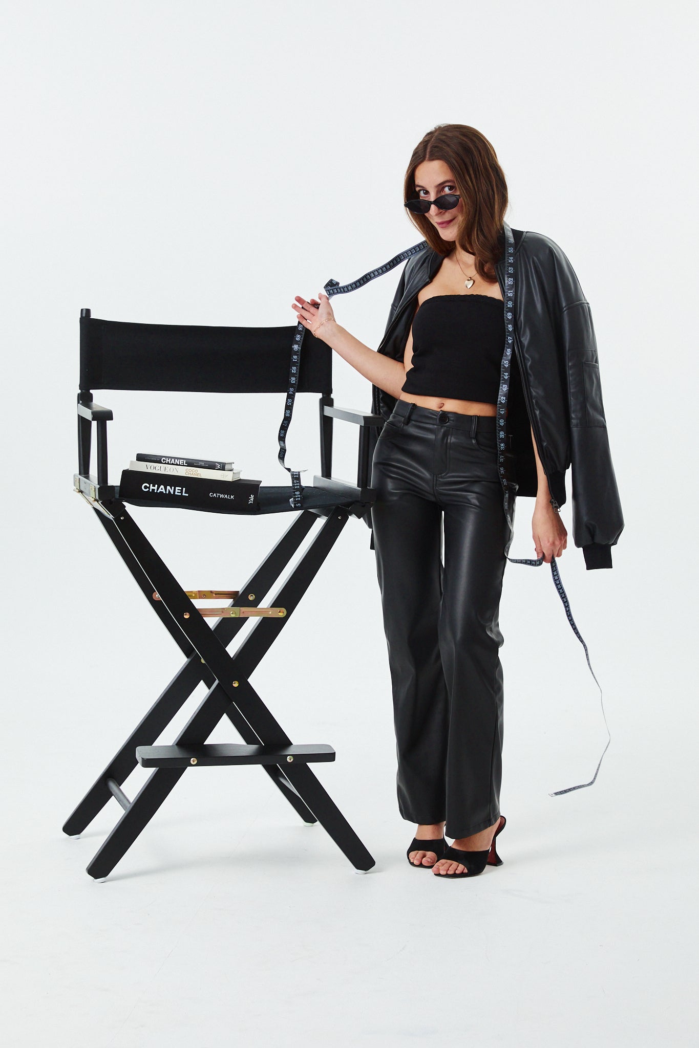 Joie Black Vegan Leather Straight Leg Pants