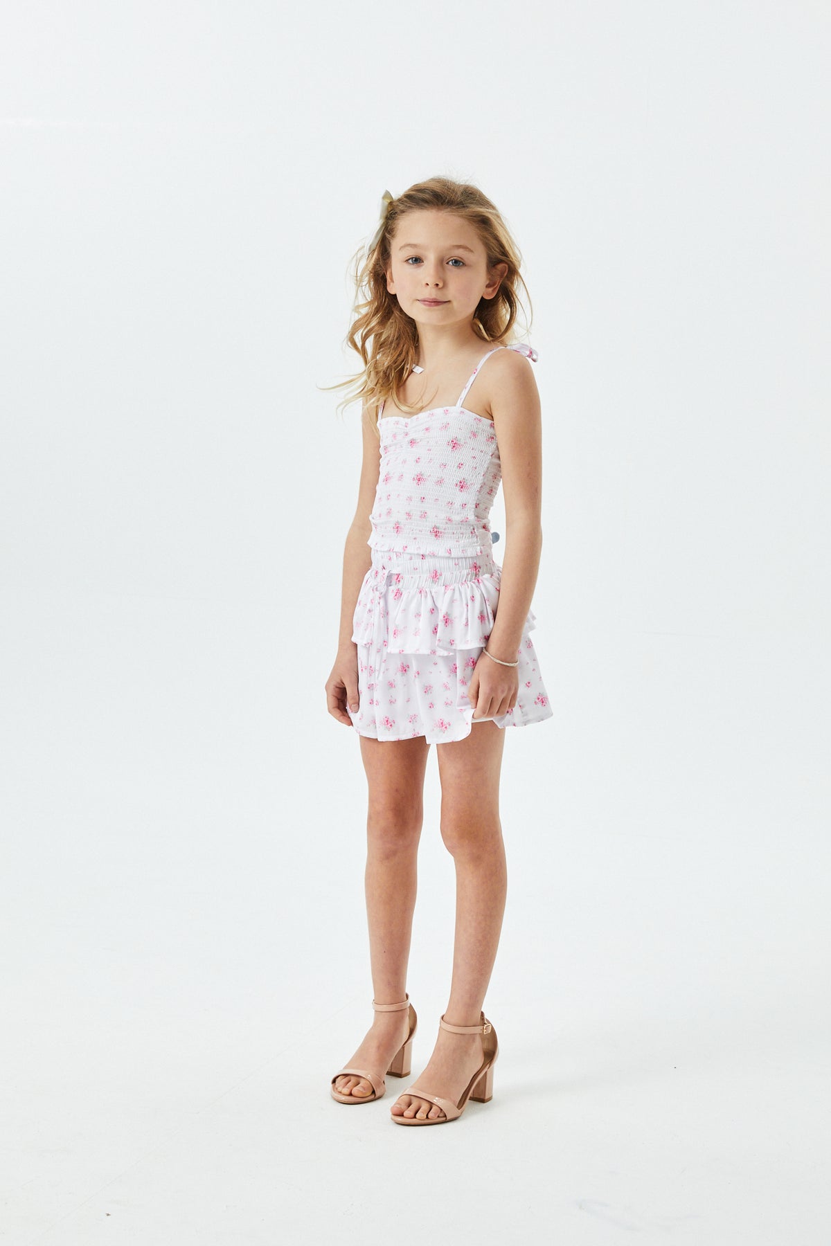 Willow English Rose - Resort Satin Skort