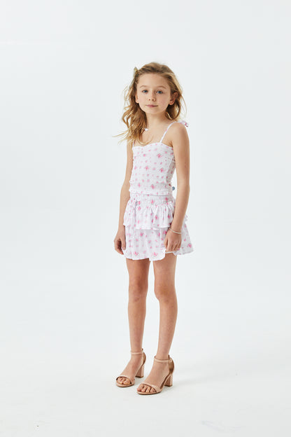 Willow English Rose - Resort Satin Skort