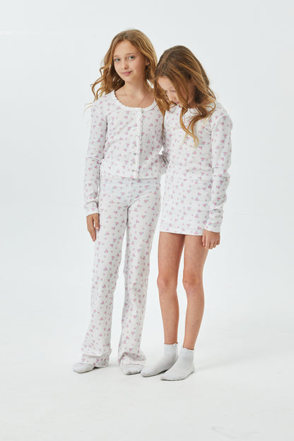 Marni White With Pink Thermal Button Down
