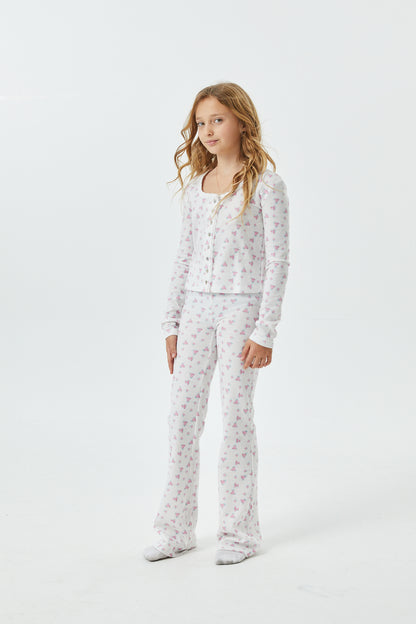 Marni White With Pink Thermal Button Down