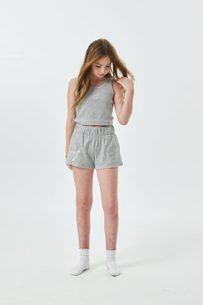 Emma Grey With Heart & Arrow Terry Tank