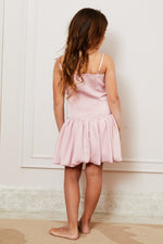 Bailey Satin Ballet Dress - Ballet Pink