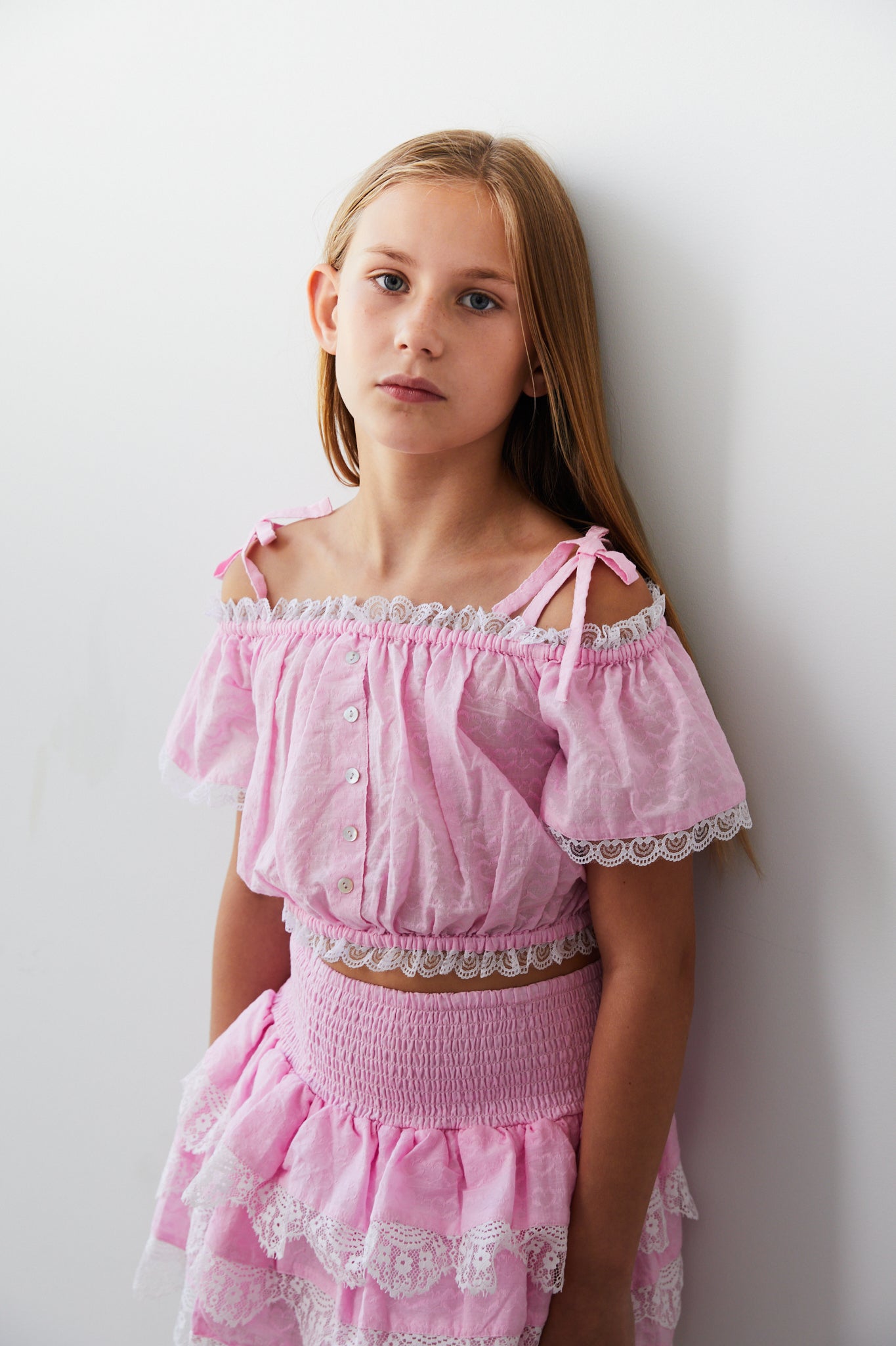 Shay Pink Heart Top