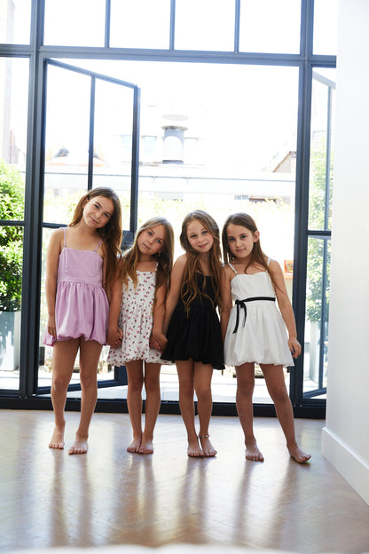 Bailey Black Satin Ballet Dress