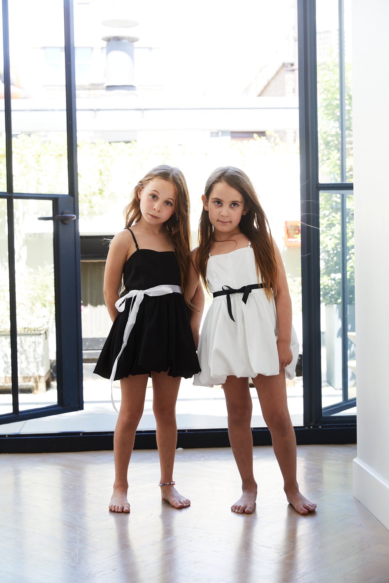 Bailey Black Satin Ballet Dress
