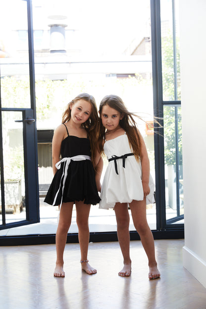 Bailey White Satin Ballet Dress