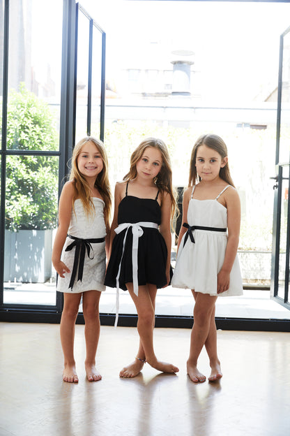Bailey Black Satin Ballet Dress