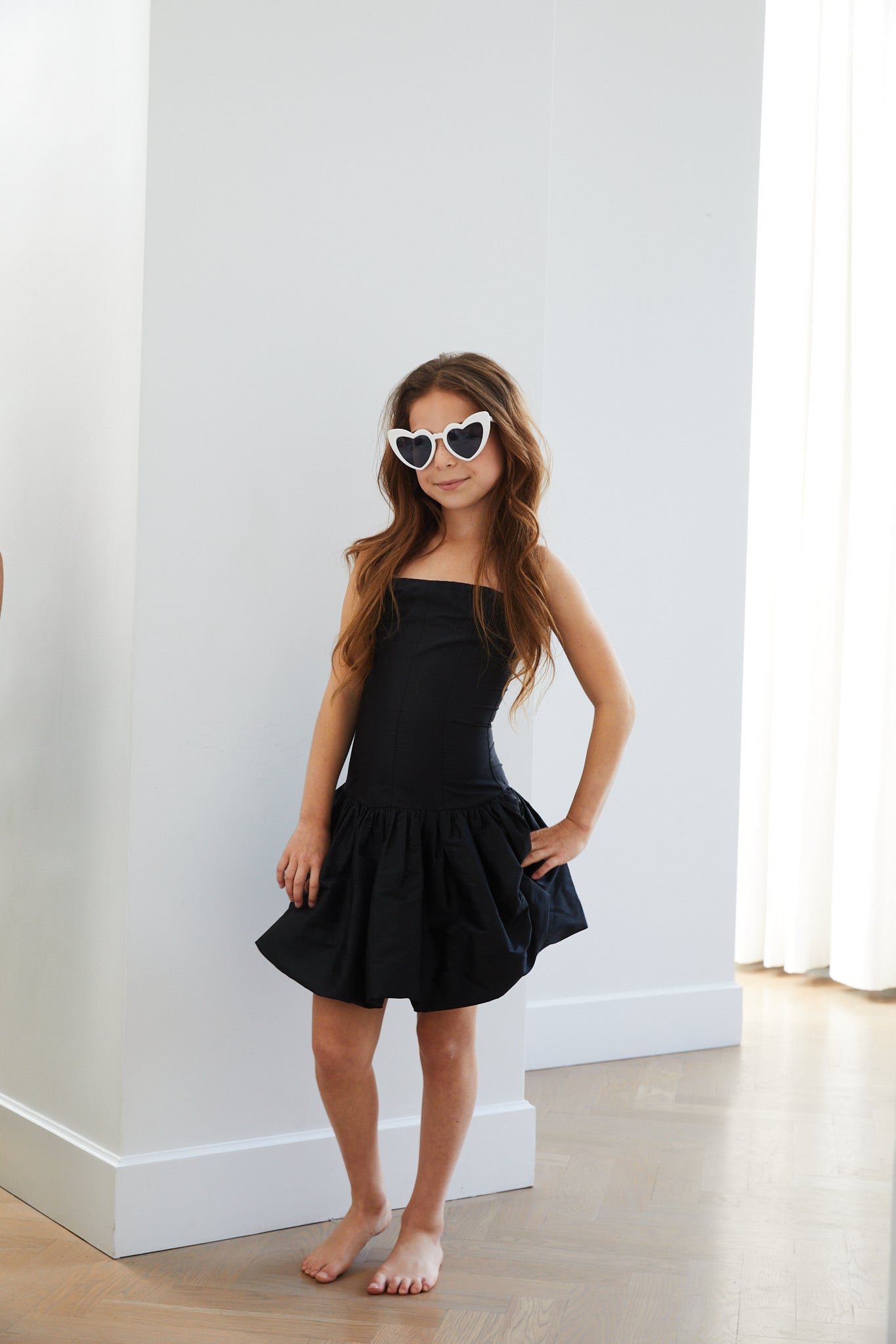 Bailey Black Taffeta Ballet Dress