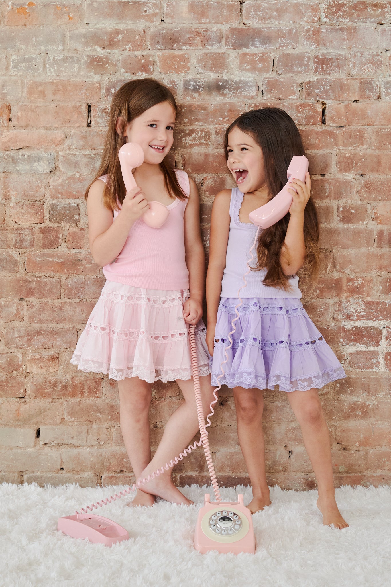 Sofia Pink Mini Skirt S26