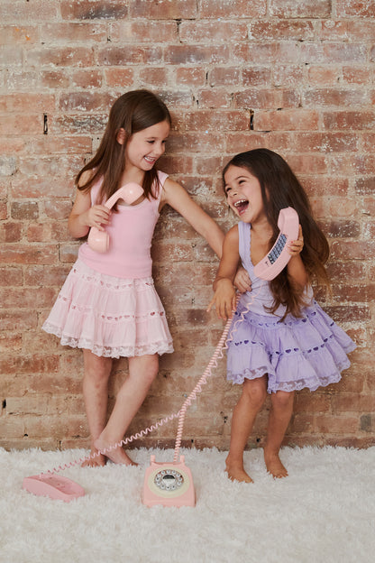 Sofia Pink Mini Skirt S26