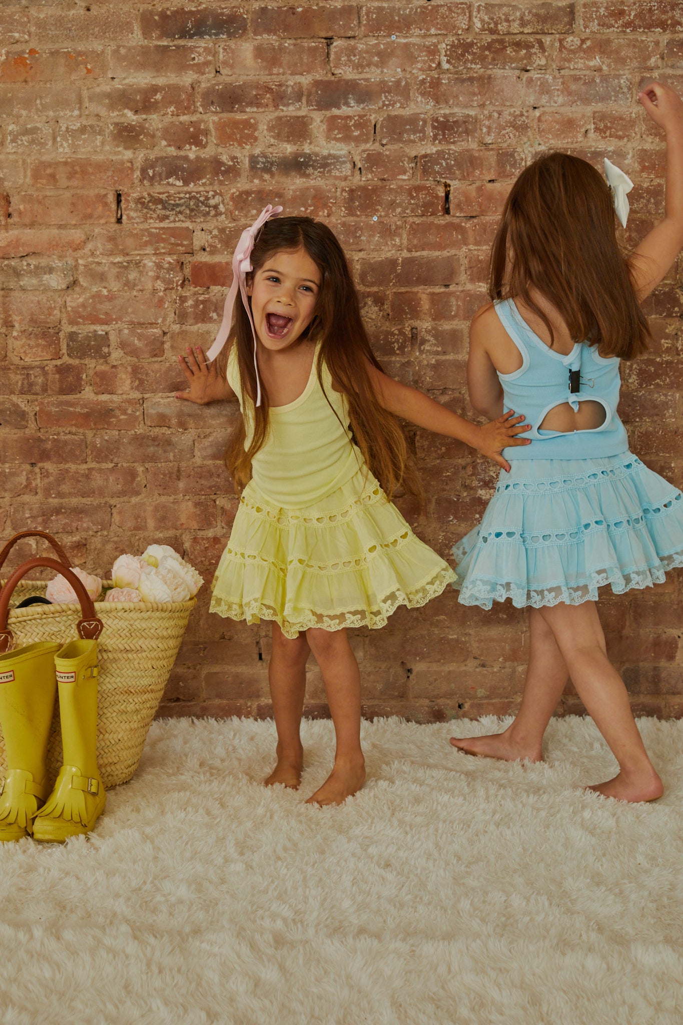 Harlow Pastel Yellow Heart Cut Out Tank