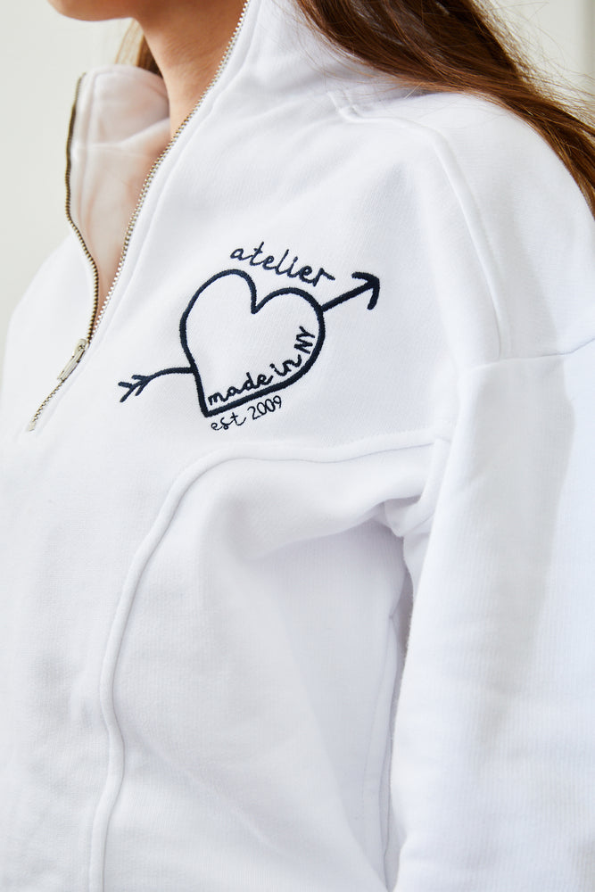 Crosby Half Zip Sweatshirt - Atelier