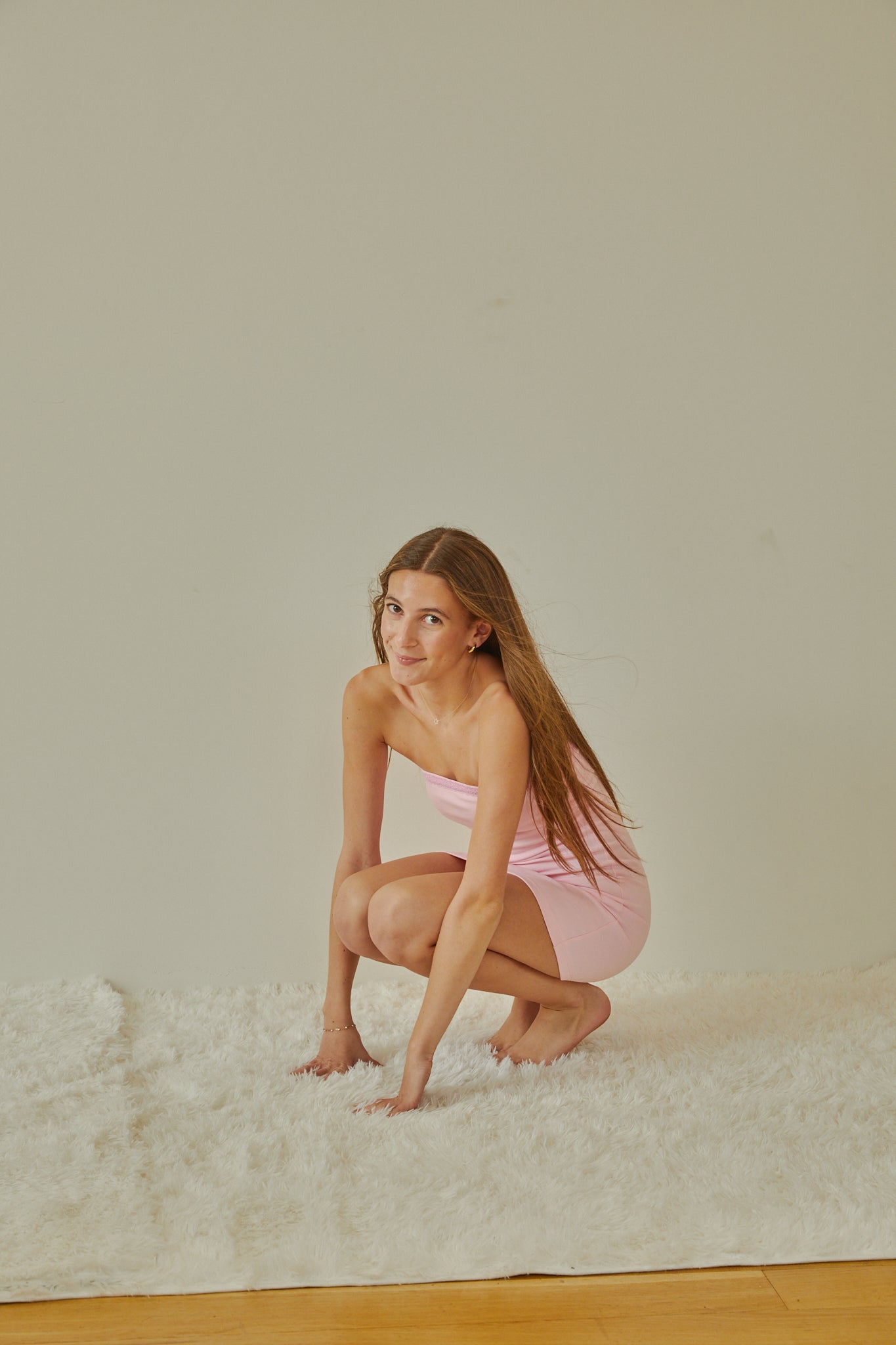 Stevie Pastel Pink Tube Dress