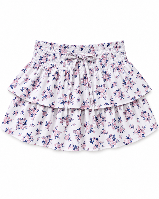 Willow Romantic Rose Satin Skort