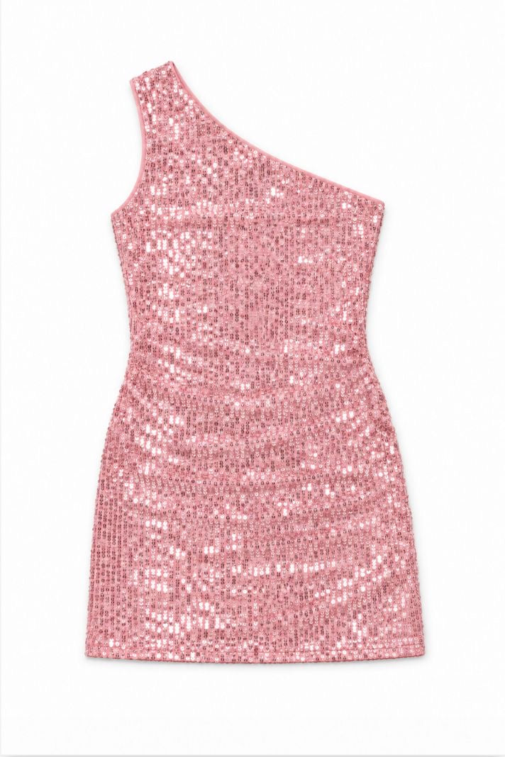 Billie Pink Sequin Dress