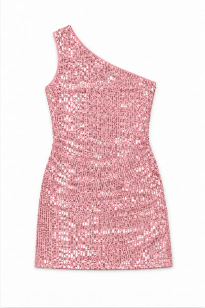 Billie Pink Sequin Dress
