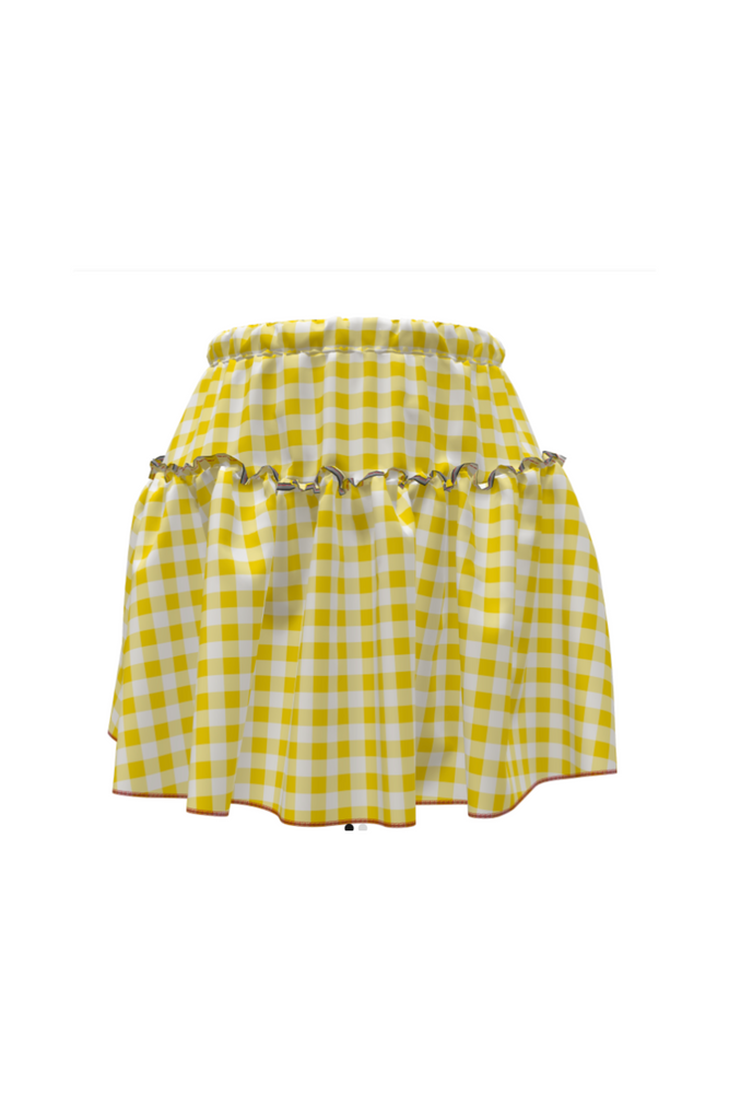 Drew Mini - Yellow Gingham