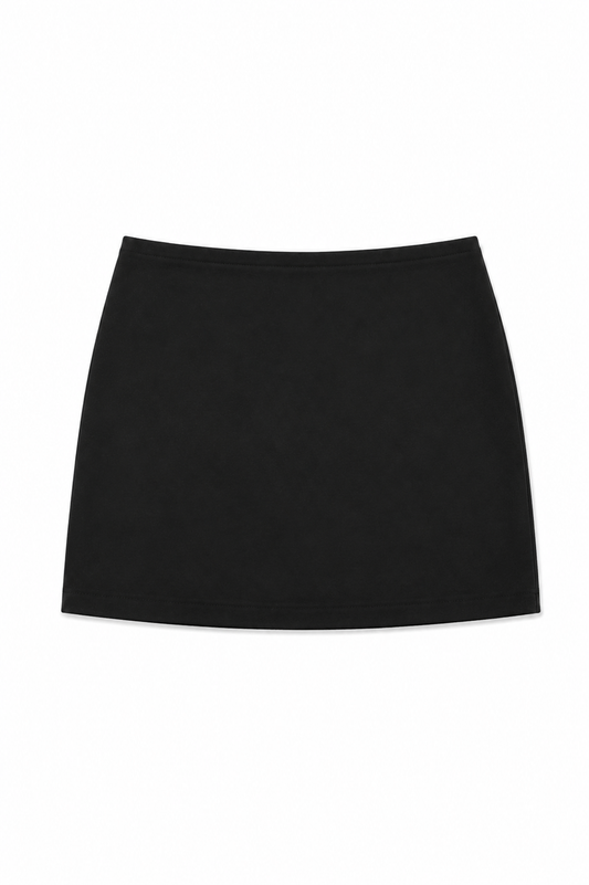 Lee Black Lowrise Skort