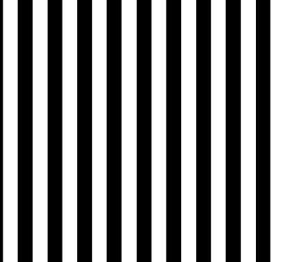 The Noa - Black & White Stripe