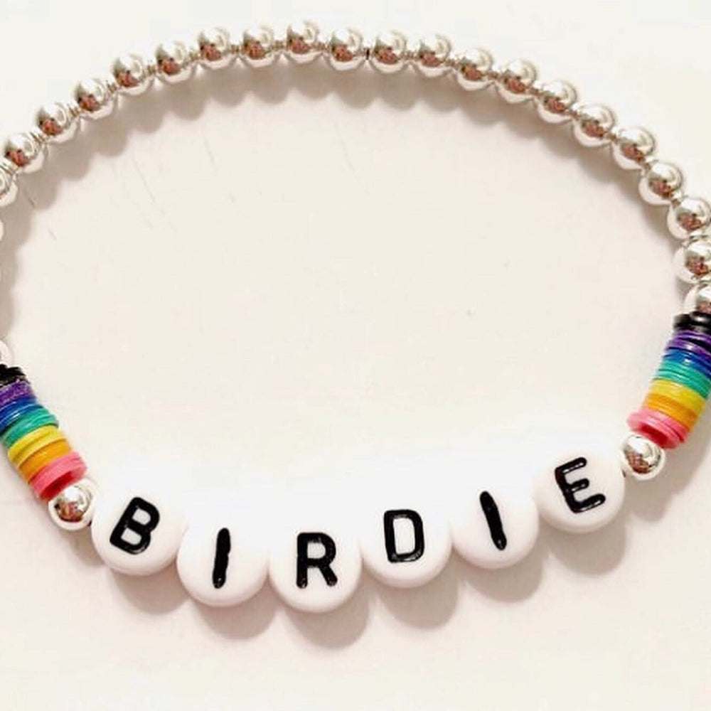 The Rainbow Silvie Name Bracelet