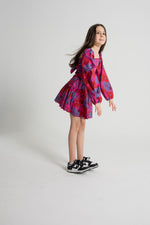 The Drew Mini - Fall Pink 70's Floral